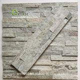 Beautiful Shining Greyish-Green Mica Culture Stone for Wall Decorating/Cladding