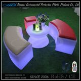 LED Bar Stool with Leather