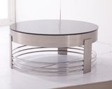Round Coffee Table, Tea Table, Living Room Table, Office Coffee Table T-98