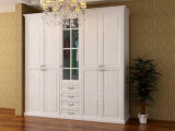 Wooden UV High Glossy Sliding Door Wardrobe (zy-021)