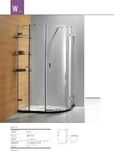 Tempered Glass Shower Enclosure (BA-L736)