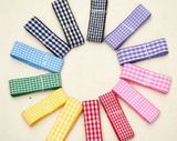 2018 High Quality Plaid Tape Ribbon for DIY and Decoration