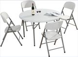 HDPE Modern Round Dining Table