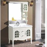 PVC Bathroom Vanity Cabinet in White