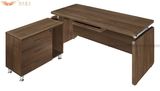 Melamine Office Table Tasking Desk Computer Desk for Staff (HY-JT23)