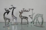 Laser Cutting Metal Crafts Customizable Sika Deer