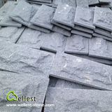 Natural Stone G654 Sesame Black Granite Mushroom Wall Cladding Tile