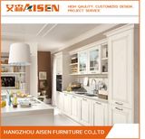 2018 Best Renovation Classic Solid Wood Kitchen Cabinet with Shaker Shape