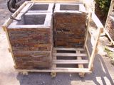Stackable Slate and Stone Column (SMC-PC043)