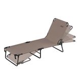Ajustable Folding Camping Bed with Iron Steel Pipe