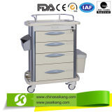 FDA Certification Economic Hospital ABS Nursing Instrument Trolley