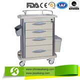 FDA Certification Economic Hospital ABS Nursing Instrument Trolley