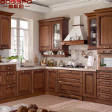 Austrialia Antique Furniture Solid Oak Wood Kitchen Cabinet (GSP10-004)