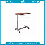 AG-Obt006 Hot Sale Hospital Tray Tables with Wheels Price