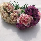 Artificial Hydrangea Flower Real Touch Hydrangea Artificial Succulent Artificial Flowers for Home Furnishing Decoration