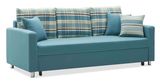 Trible Living Room Furnishing as Fabric Leisure Sofa Cum Bed