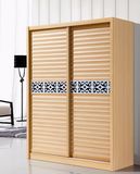 2 Sliding Door Wardrobe Wenge Color Wardrobe for Bedroom Furniture