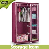 Cheap Foldable Storage Clothes Cabinet Fabric Wardrobe Modern Home Furniture