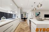 Modern Luxury Wooden Kitchen Cabinet with Waterfull Island (BY-L-149)