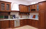 2015 New MDF Teak Wood Kitchen Cabinet (manufacture)