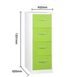 Linkage Lock 4 Drawers Office Furniture Filing Cabinet