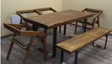 American Elm Wood Table with High Quality