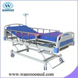 Bam302b ABS Three Crank Emergency Manual Aluminium Hospital Bed