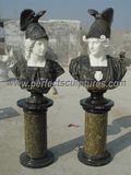 Stone Sculpture Marble Statue Head Bust for Garden Decoration (SY-S315)