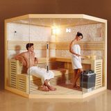 2018 New Design Luxury Culture Stone Dry Sauna Room Steam Room Sauna Cabin