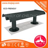 Top Selling Commercial Outdoor Furniture Black Long Chair for Garden