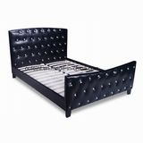 French Design Diamond PU Double Bed (OL17176)