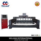 Single Spindle Multi Heads Rotary CNC Router with Servo Motor