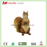Polyresin Squirrel Figurine for Home Decoration and Garden Ornaments