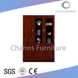 Popular Three Doors Office Cabinet Painting MDF Furniture (CAS-SW1728)