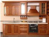 American Style Solid Wood Kitchen Cabinet (cherry 8)
