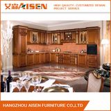 L Shape Antique Chinese Solid Wood Cupboard Kitchen Cabinet