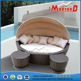 Hot Sale PE Rattan Rattan Round Sofa Set Traditional Design Outdoor Sofa