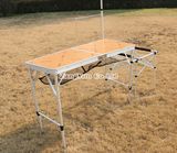 Aluminum Alloy Multi-Function Camping Folding Table, Outdoor Portable Folding Table
