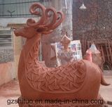 Polyresin Deer Statue2, Outdoor Garden Polyresin Sculpture Painting Decoration