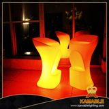 Outdoor Furniture Waterproof LED Bar Stool (H020)