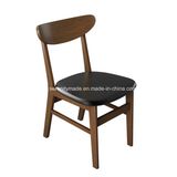 Foshan Factory Fast Food Reasturant Leather Seat Dining Chair