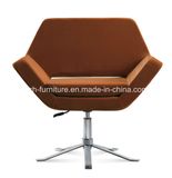 Height Adjustable Fabric Swivel Chair for Salon/Club/Bar