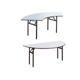 Cheap Half Moom Fold Banquet Table for Restaurant Hotel Buffet