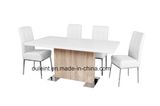 High Quality Glossy Top Paper Covering MDF Dining Table