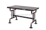 Rectangle Iron Water Pipe Table