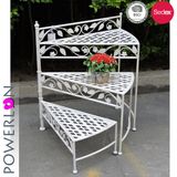 Elegant Metal Flower Stand Garden Planter Shelf