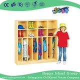 School Wooden Made Toddler Clothes Storage Cabinet (HG-4608)