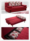 Functional Fabric Sofa Cum Bed with MDF Storage