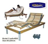 5 Zones Birch Wood Electric Adjustable Bed