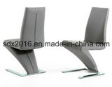 Soft PU Cover Mesa Dining Chair with Stainless Steel Frame